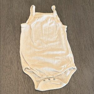 Kate Quinn Cream Kids One Piece Bodysuit